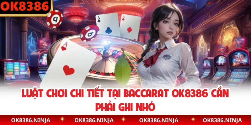Luật chơi chi tiết tại Baccarat OK8386 cần phải ghi nhớ